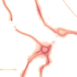Night-time road noise heatmap for HX3 5WG