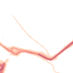 Night-time road noise heatmap for HX3 6AN