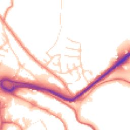 Daytime road noise heatmap for HX3 6BB