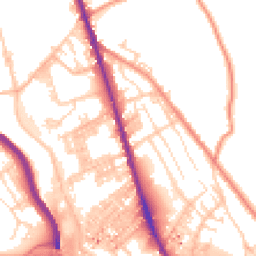 Daytime road noise heatmap for HX3 6NF