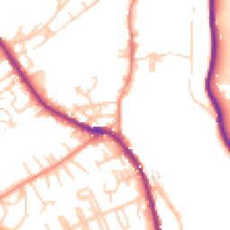 Daytime road noise heatmap for HX3 6QZ