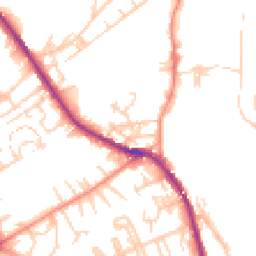 Daytime road noise heatmap for HX3 6RG