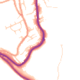 Daytime road noise heatmap for HX3 7BS