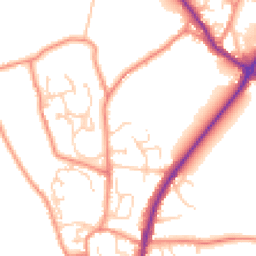 Daytime road noise heatmap for HX3 7JH