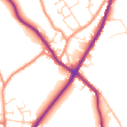 Daytime road noise heatmap for HX3 7LG