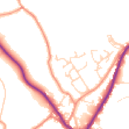 Daytime road noise heatmap for HX3 7NG