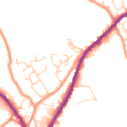 Daytime road noise heatmap for HX3 7NJ