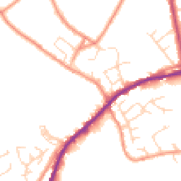 Daytime road noise heatmap for HX3 7PH
