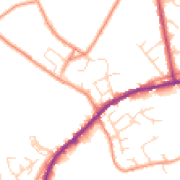 Daytime road noise heatmap for HX3 7PJ