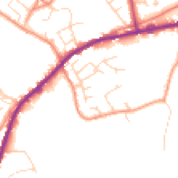 Daytime road noise heatmap for HX3 7QR