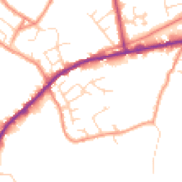 Daytime road noise heatmap for HX3 7QU