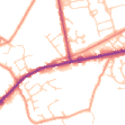 Daytime road noise heatmap for HX3 7RJ