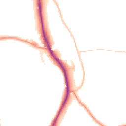 Daytime road noise heatmap for HX3 7SB