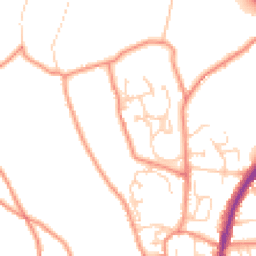 Daytime road noise heatmap for HX3 7SN