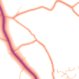 Daytime road noise heatmap for HX3 7UA