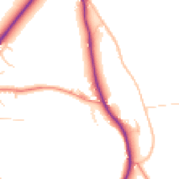 Daytime road noise heatmap for HX3 7UD