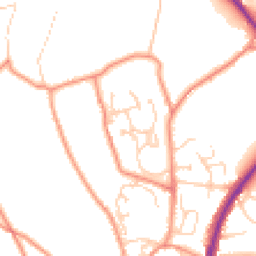 Daytime road noise heatmap for HX3 7WE