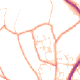 Daytime road noise heatmap for HX3 7WJ