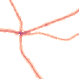 Night-time road noise heatmap for HX3 8AH