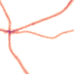 Night-time road noise heatmap for HX3 8AS