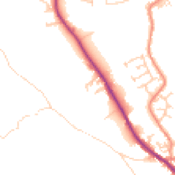 Daytime road noise heatmap for HX3 8BX