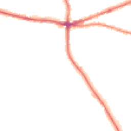 Night-time road noise heatmap for HX3 8DB