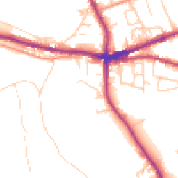 Daytime road noise heatmap for HX3 8DW