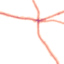 Night-time road noise heatmap for HX3 8DW