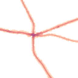 Night-time road noise heatmap for HX3 8DY