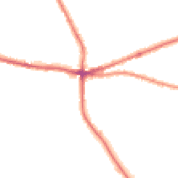 Night-time road noise heatmap for HX3 8DZ