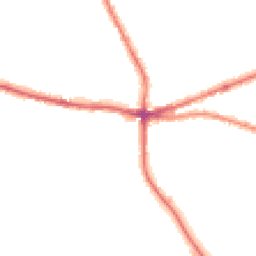 Night-time road noise heatmap for HX3 8EJ