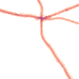 Night-time road noise heatmap for HX3 8EQ