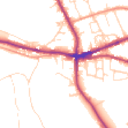 Daytime road noise heatmap for HX3 8FG