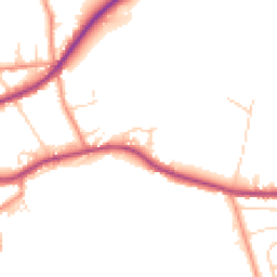 Daytime road noise heatmap for HX3 8FP