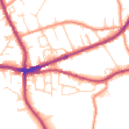 Daytime road noise heatmap for HX3 8FR