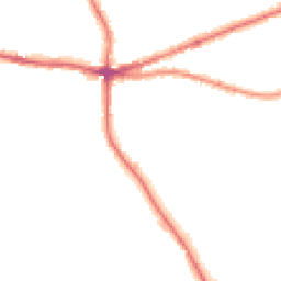 Night-time road noise heatmap for HX3 8FT