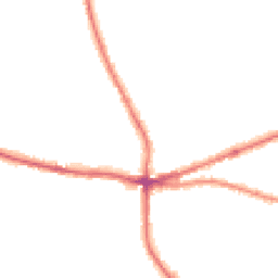 Night-time road noise heatmap for HX3 8HX