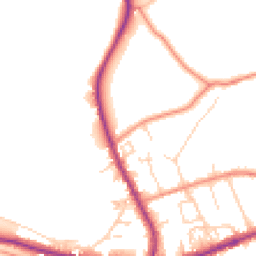 Daytime road noise heatmap for HX3 8JY