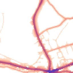 Daytime road noise heatmap for HX3 8LE