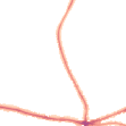 Night-time road noise heatmap for HX3 8LE