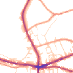 Daytime road noise heatmap for HX3 8LS
