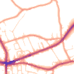 Daytime road noise heatmap for HX3 8NS