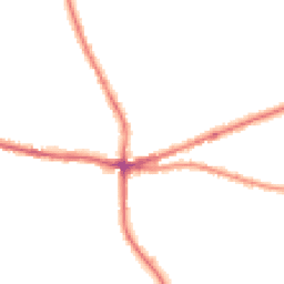 Night-time road noise heatmap for HX3 8NY