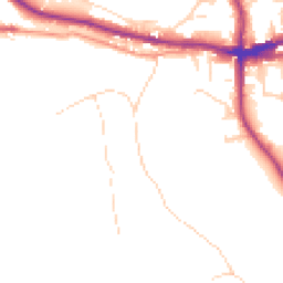 Daytime road noise heatmap for HX3 8PP