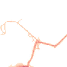 Daytime road noise heatmap for HX3 8QE