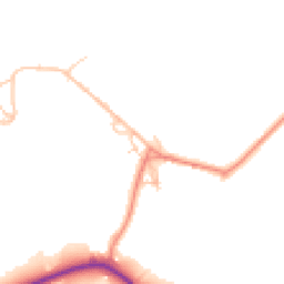 Daytime road noise heatmap for HX3 8QF