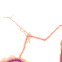 Daytime road noise heatmap for HX3 8RH