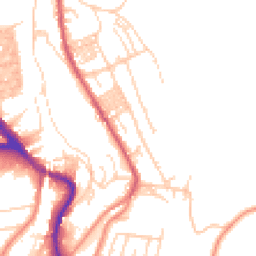 Daytime road noise heatmap for HX3 9DA