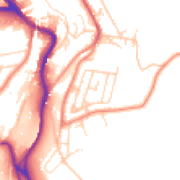 Daytime road noise heatmap for HX3 9DY