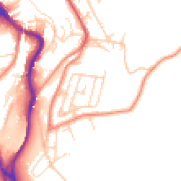 Daytime road noise heatmap for HX3 9EA